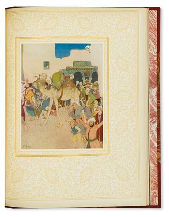 (ARABIAN NIGHTS.) Dulac, Edmund; illustrator. Sindbad le Marin et dAutres Contes des Mille et Une Nuits.